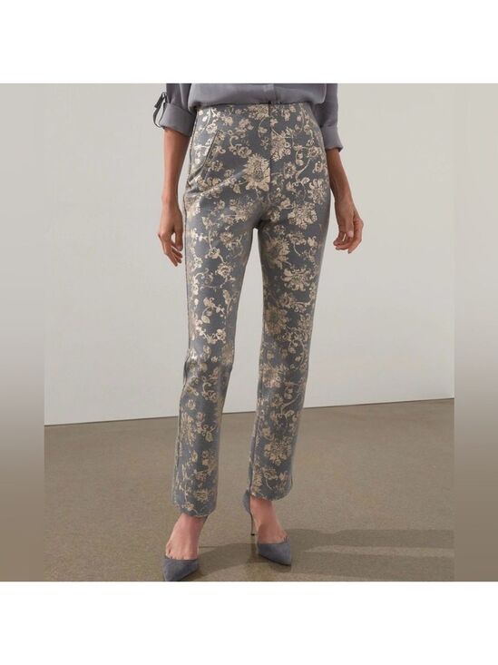 Chico's Pants - Chico’s So Slimming Juliet Floral Damask Slim Ankle Pant - Sold Out